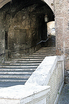 Rome Borgia stairs